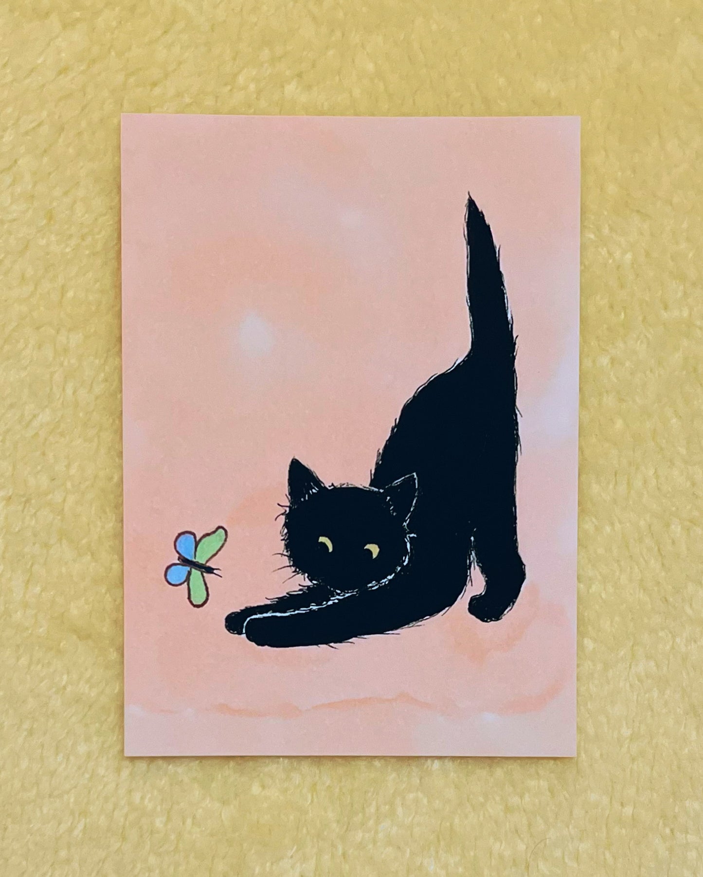 Summer Edition Print- Yoga Cats (Downward Kitty)