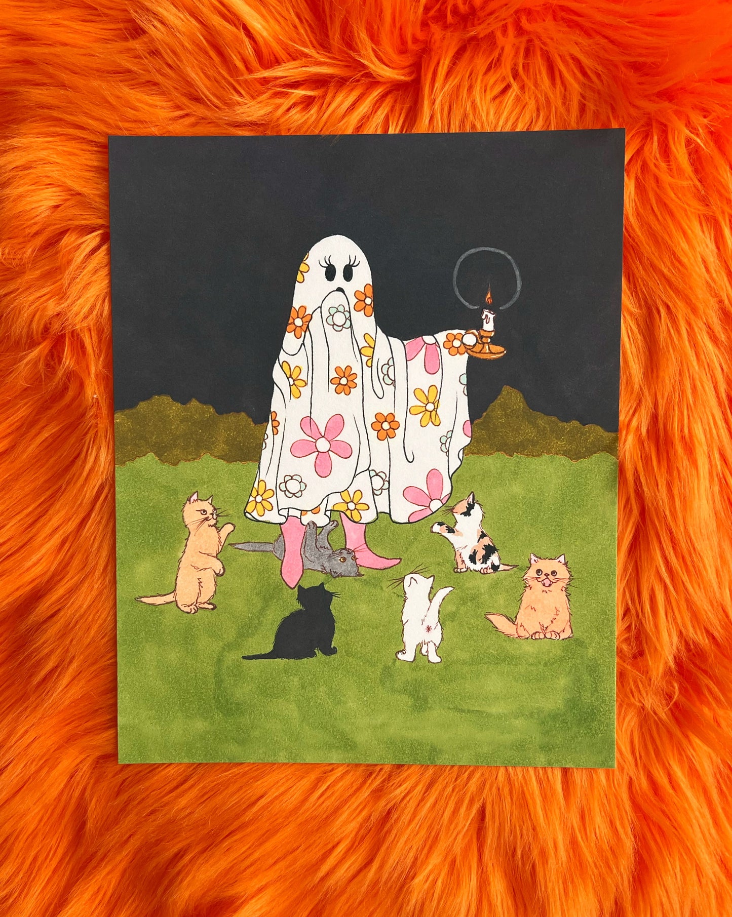 Halloween Edition Print- The Cat Distribution Finds You