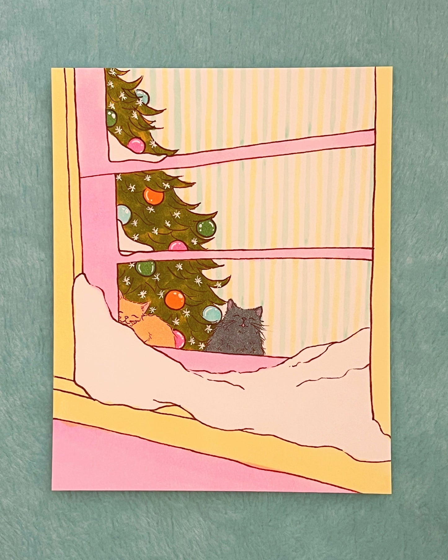 Holiday Print- Staying Home for the Holidays
