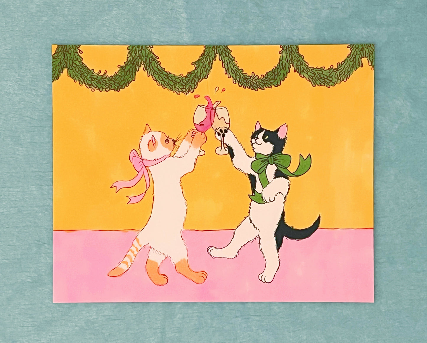 Holiday Print- Cheers for the Present