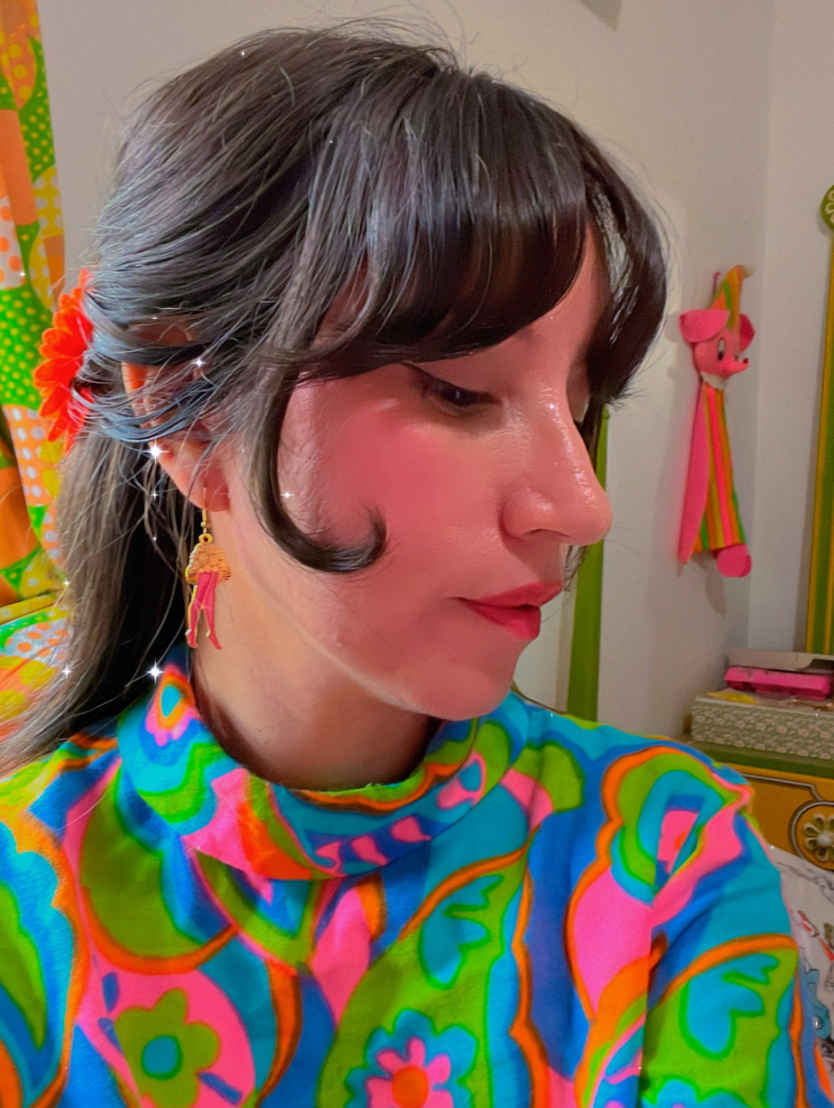 *Earrings* Featuring The Mushroom Dance