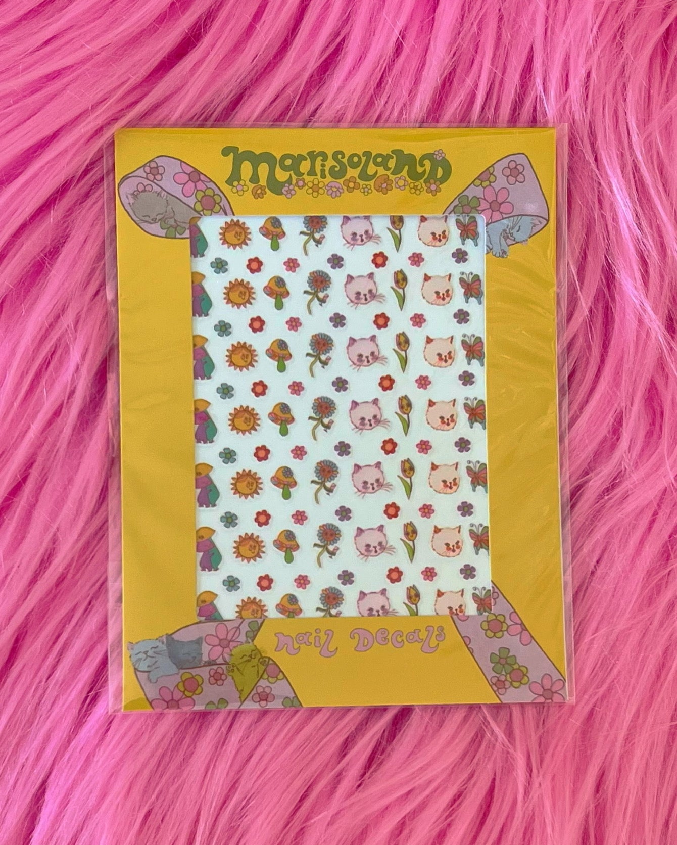 A Set of Nail Art Stickers