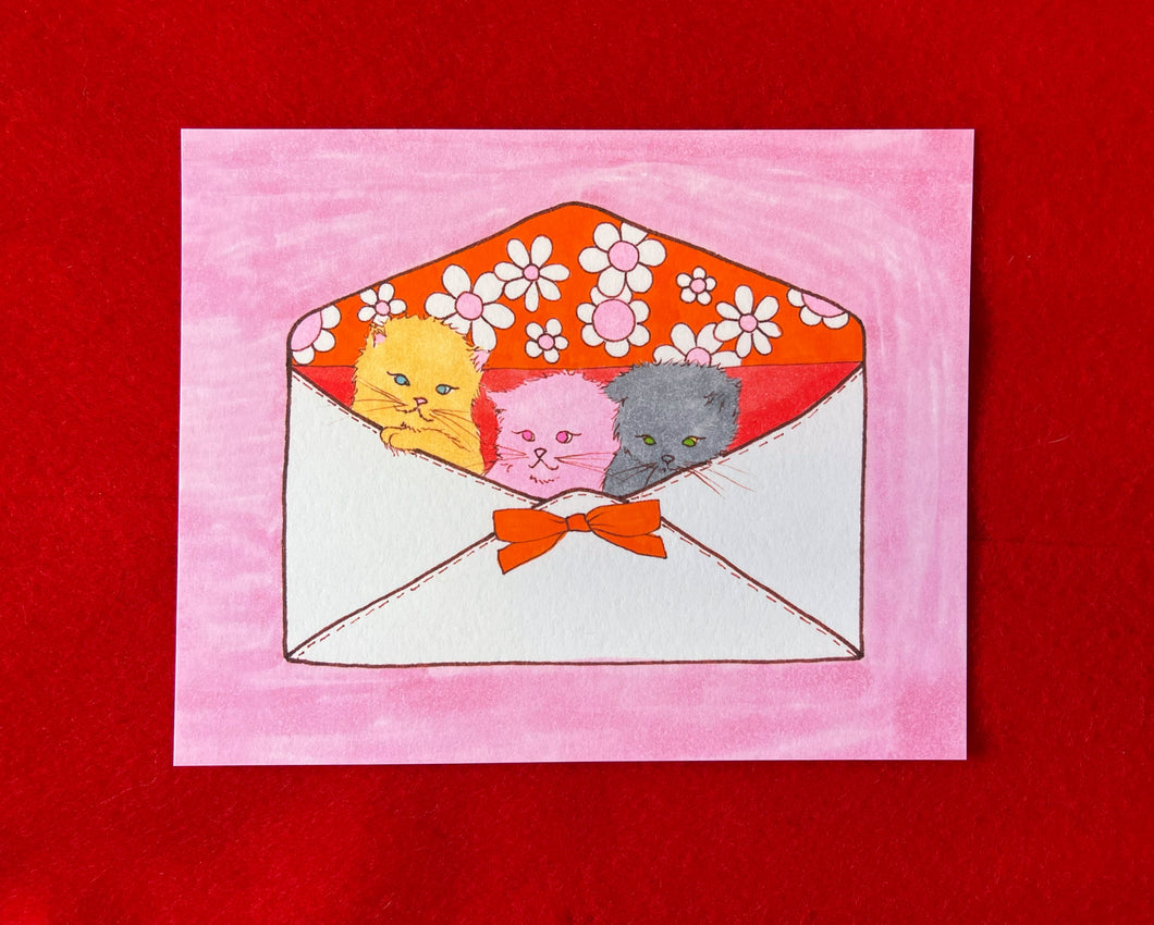 Love Print Collection - You've Got Kitty Mail!