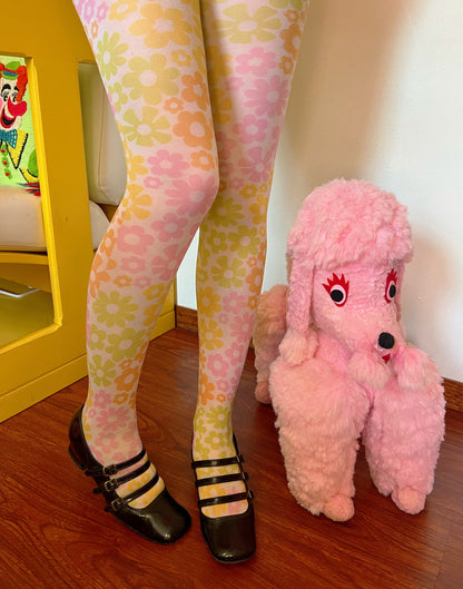 A Daisy Love Garden Tights