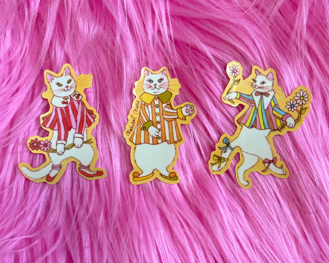 A Sticker Pack- Fancy Cats