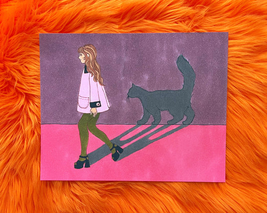 Halloween Edition Print- Me and My Shadow
