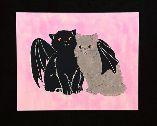 Halloween Edition Print- Batty Over You