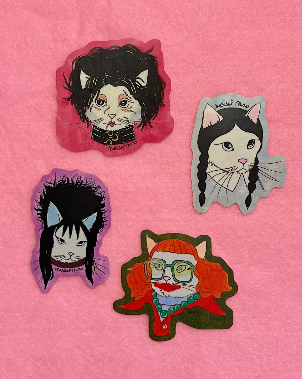 A Sticker Pack- Halloween Icon Kitties