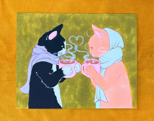 Autumnal Edition Print- Hot Chocolate Love