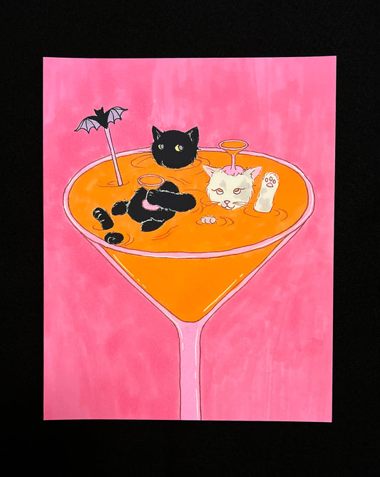 Halloween Edition Print- Spooky Cocktail Time!