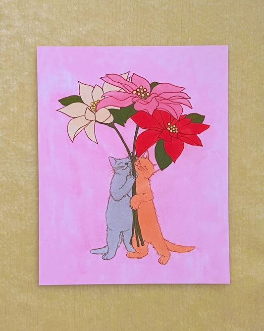 Holiday Print- The Holidays Have Bloomed