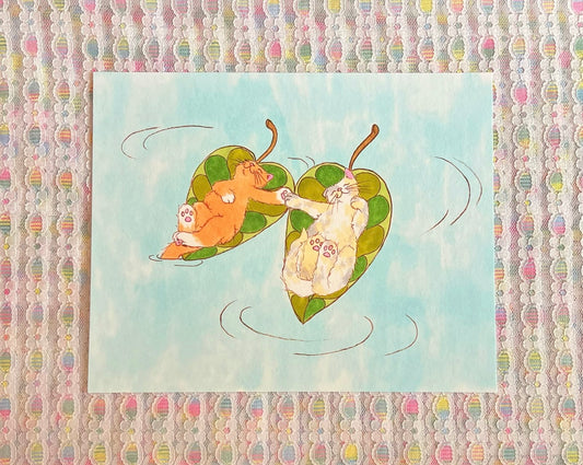 Love Edition Print- Lets Float Away