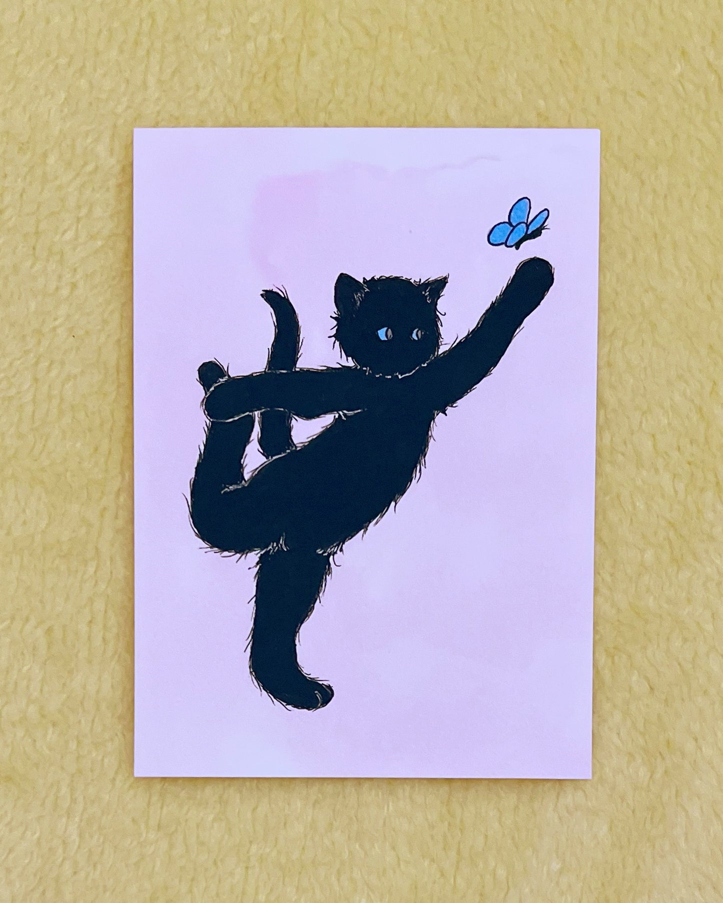 Summer Edition Print- Yoga Cats (Dancers Pose)