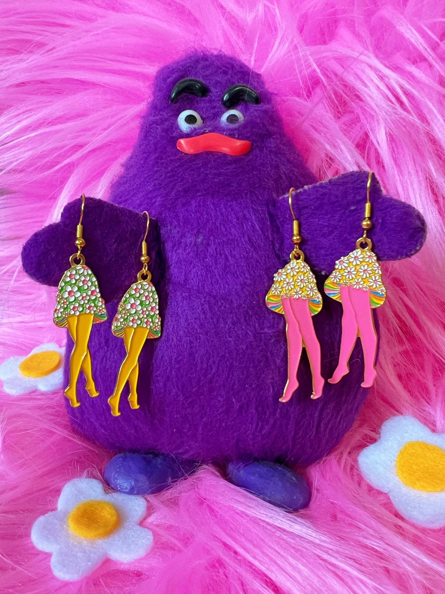 *Earrings* Featuring The Mushroom Dance