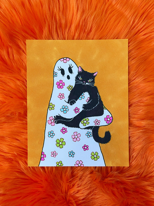 Halloween Edition Print- A Ghosts Best Friend